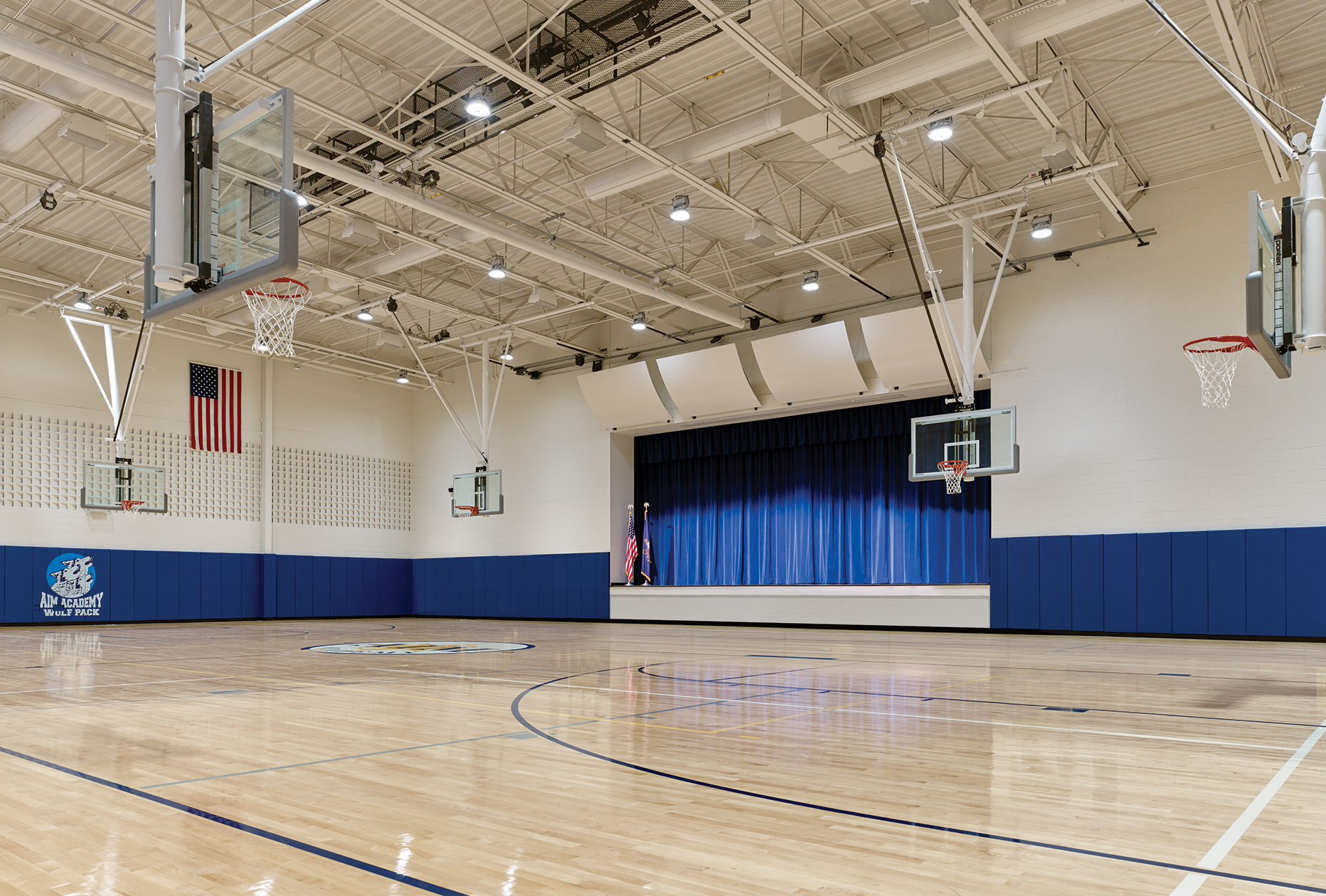 Blackney Hayes AIM Academy Community Center Gymnasium