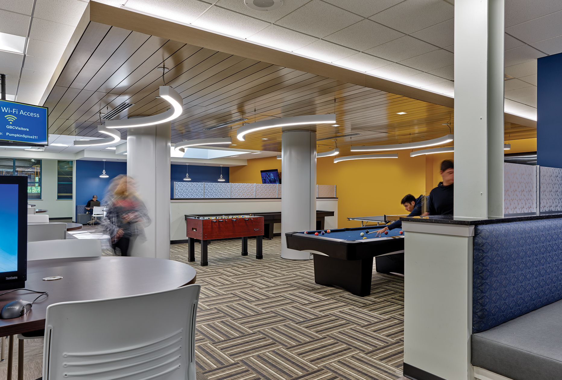 Blackney Hayes Goldey Beacom College Jones Center Student Lounge