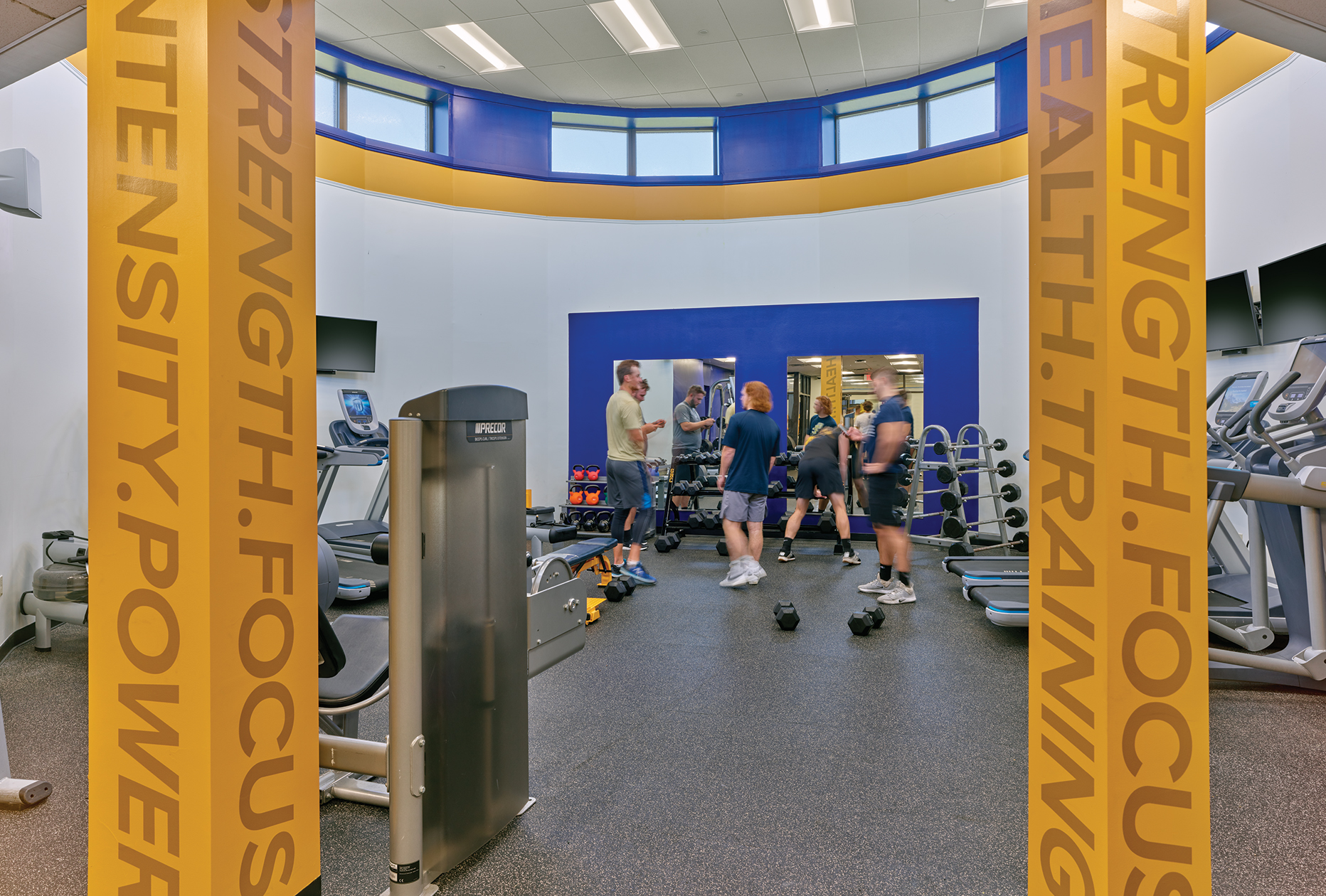 Blackney Hayes Goldey -Beacom College Jones Center Fitness Center