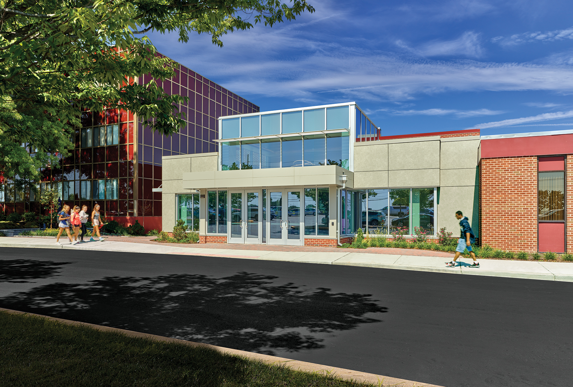 Blackney Hayes Goldy Beacom College Event Center Exterior View