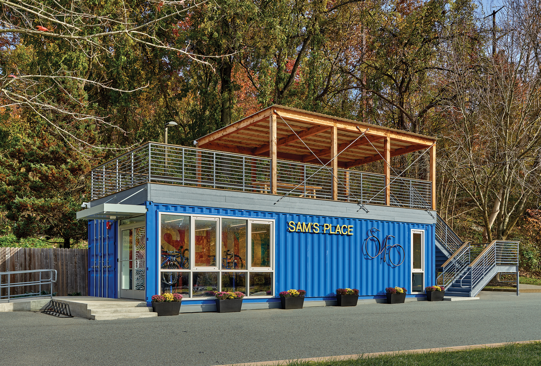 Blackney Hayes AIM Academy Sam's Place Exterior View